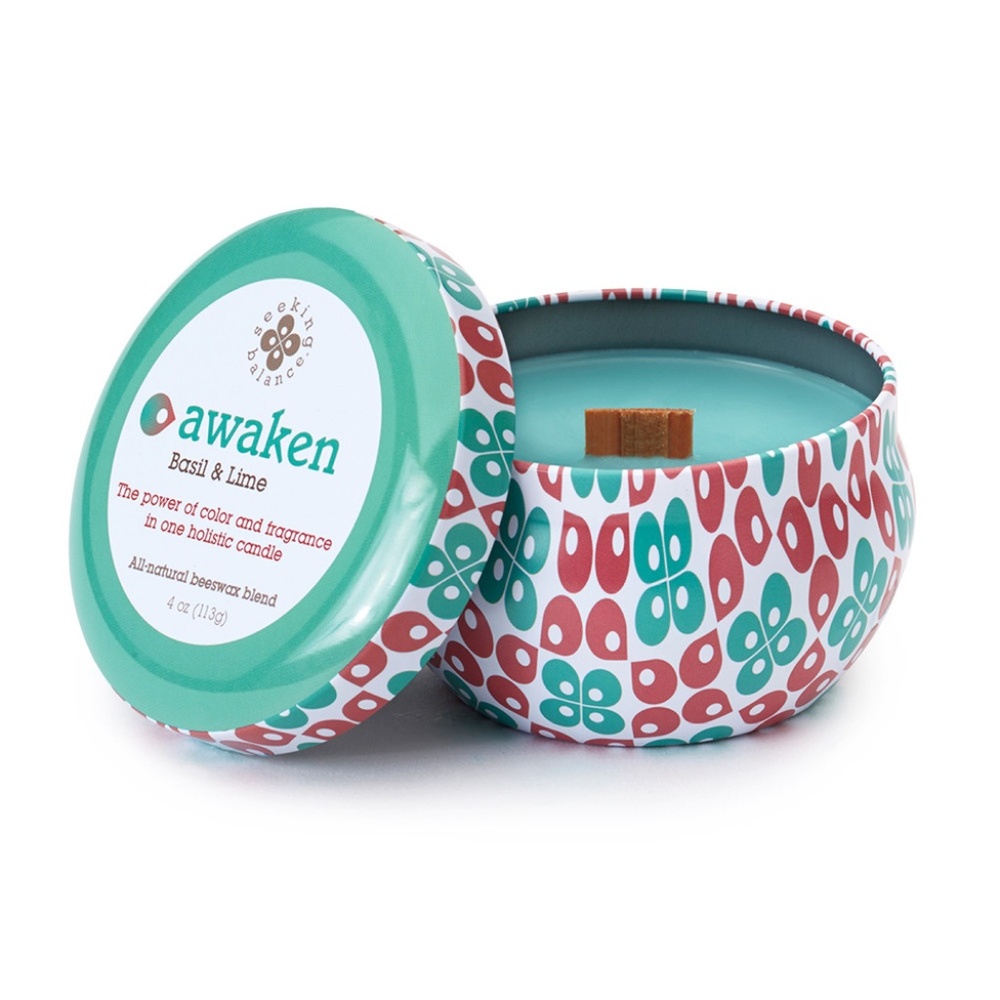 Root Candle: Aromatherapy Collection: SEEKING BALANCE AWAKEN SPA TRAVELER